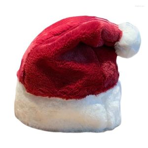 Berretti Cappello invernale natalizio Rosso Bianco Orecchio da Babbo Natale per la protezione della passeggiata del cane