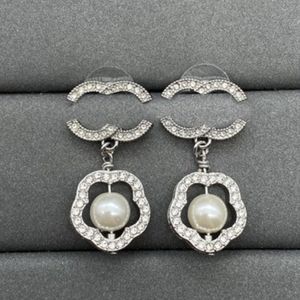 Alta textura marca designer brincos carta brinco 925 prata cobre studs mulheres cristal pérola garanhão diamante moda mulheres festa de casamento jóias