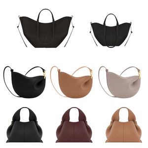 Toppkvalitetsväskan cyme svart designer väskor kvinnor på tygväska lyxhandväska läder korsk kropp axel väska mens koppling pochette 2size shopper rese mode väskor