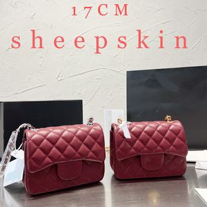 Crossbody Bag Omuz Çanta Kart Tutucu Çanta Lüks Siyah Çanta Lady Moda Çantaları Toz Torbaları ile Gerçek Deri Tasarımcı Flep Altın ve Gümüş Zincir Kadın Çanta