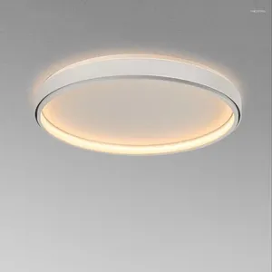 Ceiling Lights Modern Ultra-thin Silicone Lampshades LED Light Dustproof 54W Lamps For Living Room Bedroom Dining