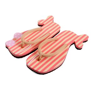 Summer Fruit Slipper Cartoon Cute Home Candy Series Flat Bottom Clamping Cartoon Slippers Red Orange