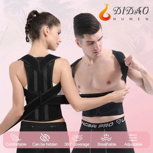 Back Posture Corrector Shoulder Support Belt övre och nedre rygg smärtlindring Förbättra ryggradens klavstångsställning Vest 240222