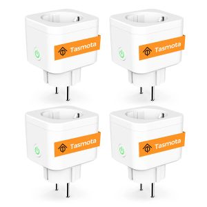 Controllo Refoss Smart Home Preflashed TASMOTA Spina WiFi UE 16A con monitoraggio energetico Funziona con Googel Home Assistat Alexa