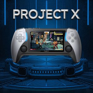 Project X 4 Console de jogos portátil com tela Ips de alta definição de 3 polegadas suporta combate de jogador duplo com controladores duplos presente VS PS5