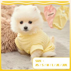 Hundekleidung Haustier Vest T -Shirts Sommerkleidung für atmungsaktive kleine Kleidung süße Chihuahua Yorkshire Welpe Kostüme Katze Kurzarm