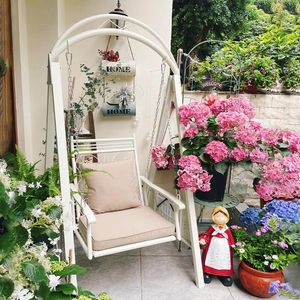 Mobiliário de acampamento feminino cadeira de suspensão interior varanda balanço ao ar livre rede jardim sedie da giardino esterno decoração