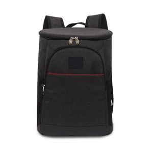 18L Reisehandtasche Oxford-Stoff Unisex Isolierter Weinkühler Eisbeutel Große Kapazität Lunchtasche Reißverschluss Aufbewahrungsrucksack11796