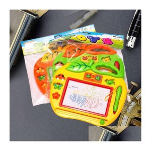 Zeichnung Malerei Lieferungen Tablette Dessin Aquarellfarbe Set Magnetische Ding Board Colorf Spielzeug Iti Spielzeug Für Baby Apprendre A Dessi Dhfn7