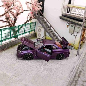 Druckguss-Modellautos PGM 1 64 GTR R34 Z-TUNE Druckguss-Modellauto