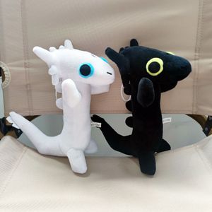 Nuovo prodotto transfrontaliero di vendita caldo Dancing Dragon Dancing Dragon peluche figurine di drago bianco e nero in stock