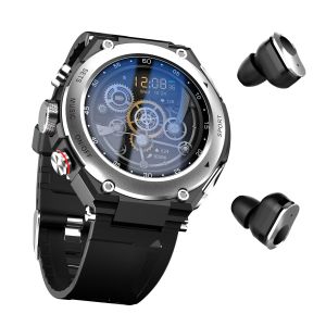 Alto-falantes novo t92 pro homem mulher relógio inteligente com fones de ouvido bluetooth fone de ouvido smartwatch com alto-falante rastreador monitor de freqüência cardíaca relógio esportivo