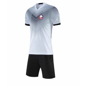 2021 Lille OSC Short allenamento per adulti Set di abbigliamento sportivo Sports Dry Kids Soccer Jersey Maglie da calcio Maglie301B