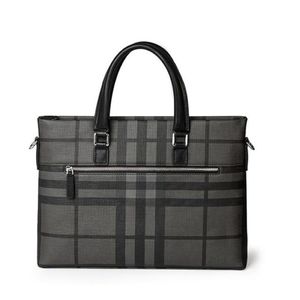Designer Briefscase Bag For Men With Internt Pocket Computer Office Crossbody Handbag Laptop Porte-Documents stor kapacitet Voyag178Z