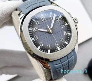 Herren-Automatikuhr, mechanische Uhr, Herren-Armbanduhr, wasserdicht, Gummi, modisch, hochwertiges Aquanaut-Zeitwerk, mechanisch, transparent