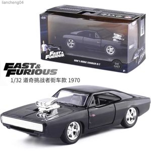 Diecast Model Cars 1 32 Jada Velozes e Furiosos Modelo Clássico Alloy Car DODGE Charger R T Metal Diecasts Vehicle Collection Toy For Children Gift