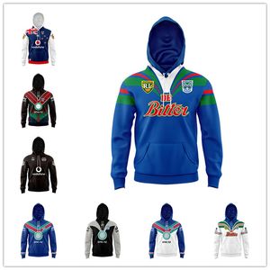 2023 2024 Crianças Rugby Hoody 23 24 New Zealand Warriors Meninos Meninas Indígenas Home Away Outdoor Hoodies