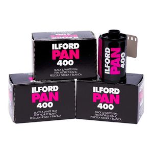 1-10 Roll High-Quality For ILFord Pan 400 Black And White Film 135 35mm B W Negative Film 36 Exposure For Film Camera 240221