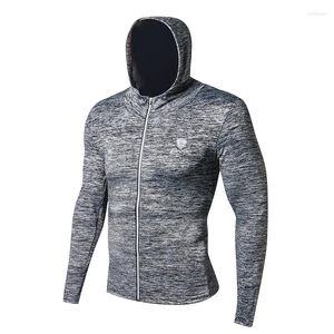 Av Ceketler Erkek Kuru Açık Hızlı Spor Kampı Koşu Sweatshirt Uzun Kollu Bisiklet Fitness Hoodie Ceket Erkek Basketbol Ceket