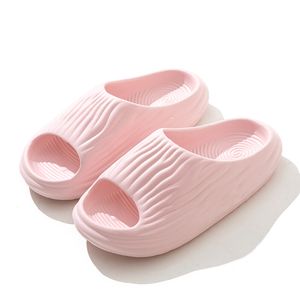 Trendiga par hem badrum sandaler och tofflor 2024 scuffs kvinnors kvinna plattform rosa