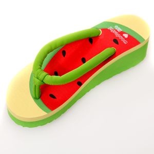 Summer Fruit Slipper Cartoon Cute Home Candy Series Flat Bottom Clamping Cartoon Slippers girls