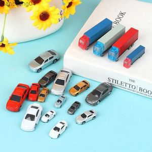 Diecast Model Cars Hot! 1 100-200 Dollhouse Miniature Car Truck Container Stor fordonsmodell Bil Toy Kids Bauble Doll