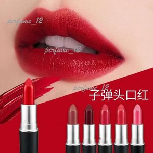 Retro Matte Satin Lippenstift Rouge A Levres 13 Farben Lustre M Markenlippenstift mit Seriennummern Aluminiumtube Neues Paket 93