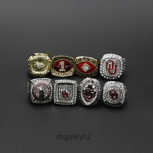 OMXD Band Rings 8 Oklahoma State University Pacesetter Peach Bowl NCAA University Championship Ring Set Tlni