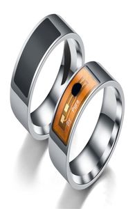 NFC Smart Rings New Technology Wear Ring Smart NFC Stainless Steel Ring Send Boyfriend Girlfriend Firsty Gift2390333