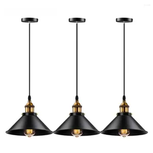 Lâmpadas pendentes vintage estilo industrial luzes de ferro lustre moderno grande decoração lâmpada quarto luz