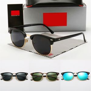 Designer Sunglasses Classical Brand Fashion Half Frame Sunglasses Women Men Polarized Sunnies Outdoors Driving Glasses UV400 Eyewear