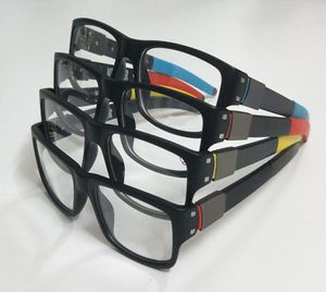 Bütün perakende 1 adet susturucu moda marka gözlükleri çerçeveler renkli plastik optik gözlükler çerçeveleri oldukça iyi kalitede7868283