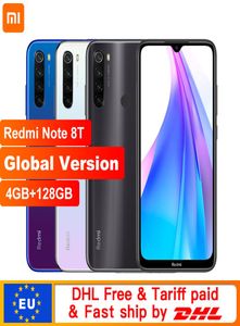 Auf Lager Globale Version Xiaomi Redmi Note 8T 8 T 4GB 128GB NFC Smartphone 48MP Quad Rückkamera Snapdragon 665 Octa Core 4000mAh1517731