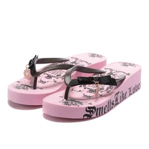 Slippers Y2K Punk Flip Womens 2023 New Vacation Leisure Beach Slide Gothic Harajuku yk2 Black Pink Flip Womens J240224