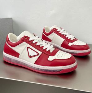 Topp lyxig design centrum läder sneakers skor klar ensam plattformsformad walking låg top komfort dagligen skateboard promenad man vandring sko eu38-46 låda