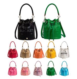 Kobiety mężczyzn Migawek Torba Marc The Tote Bucket Bag luksusowa torebka crossbody pochette ramię worki na ramię