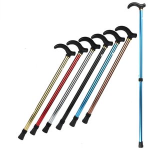 53-90CM Adjustable Walking Stick 2 Section Stable Anti-Skid Crutch Old Man Hiking Cane Treking Accesorios Walking Cane Stick 240220