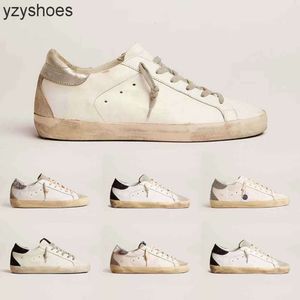 Goldenss Goosess designer shoes women Sneaker shoes Italy brand Super Star Suede Sequin Leopard White Do-old Dirty C