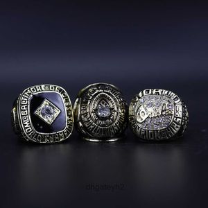 VOCC Band Rings MLB 1966 1970 1983 Baltimore Oriole Championship Ring 3 -stycken Set ZDG6