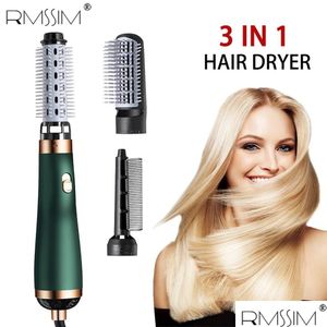 Hair Dryers Dryers New Hair Dryer Comb Air Curling For Roller Blow Ionic Straightening Brush Quick Dry Curler Drop Delivery Hair Produ Dh6Gn