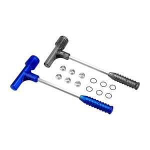 Bullet Puller Tactical Bullet Hammer med 3 collets för 0,17 till 50 kaliber pistoler Bullet Remover Gun Round Black eller Blue Color 240219