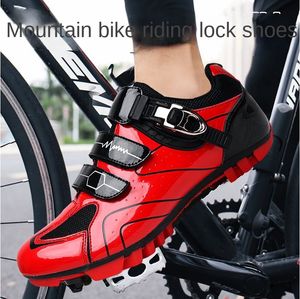New wholesale road bike riding shoes, men's and women's mountain bike locking shoes, cross-border bicycle shoes, outdoor power assisted bicycle flat shoes