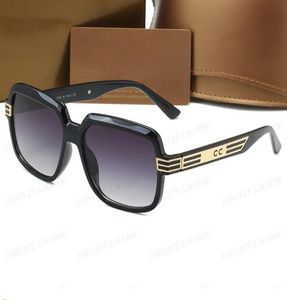 Mens Womens Designer Sunglasses Sun Óculos Rodada Moda Ouro Quadro Lente De Vidro Eyewear Para Homem Mulher G0979