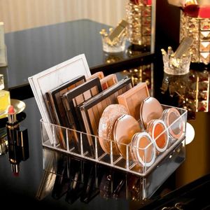 Storage Boxes Modern Makeup Organizer Wear-resistant Cosmetics Box 7 Grids Keep Tidy Make Up