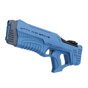 Pistola de água elétrica de disparo contínuo, grande capacidade, spray de brinquedo infantil, absorção totalmente automática, alta 240220