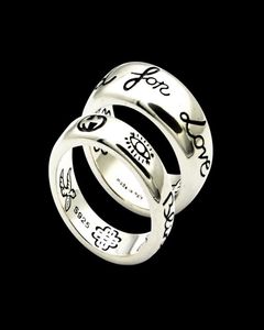 Joias de aço titânio 316L letra G gravada para amor casal anel versão larga e estreita masculino e feminino ring8405835