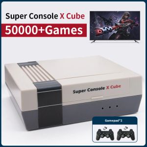 Console Super Console X Cube HD Emulatore console per videogiochi retrò WIFI Lettore di giochi portatile 50000 giochi integrati per PSP N64 MAME PS1 DC