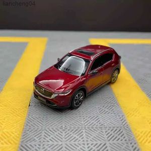 DIECAST Model samochodów 1 64 Mazda CX-5 CX5 2022 ALOY CAR DIECasts Toy Pojazdy samochodowe Model miniaturowy Model Model CAR TOB