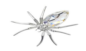 Ornamentos Moda Aranha Áustria Cristal Broche Temperamento Celebridades Necessárias A9114011422