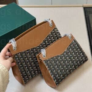 Handväska plånbok axel crossbody tygväska messenger tryckt ny ryggsäck blommig fyrkantig kedjekoppling totes purtes plånböcker 2024 Luxurys designers kvinnor väskor handväskor